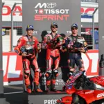MotoGP, Marc Márquez, Francesco Bagnaia, Pedro Acosta, Japán Nagydíj 2025, szombat