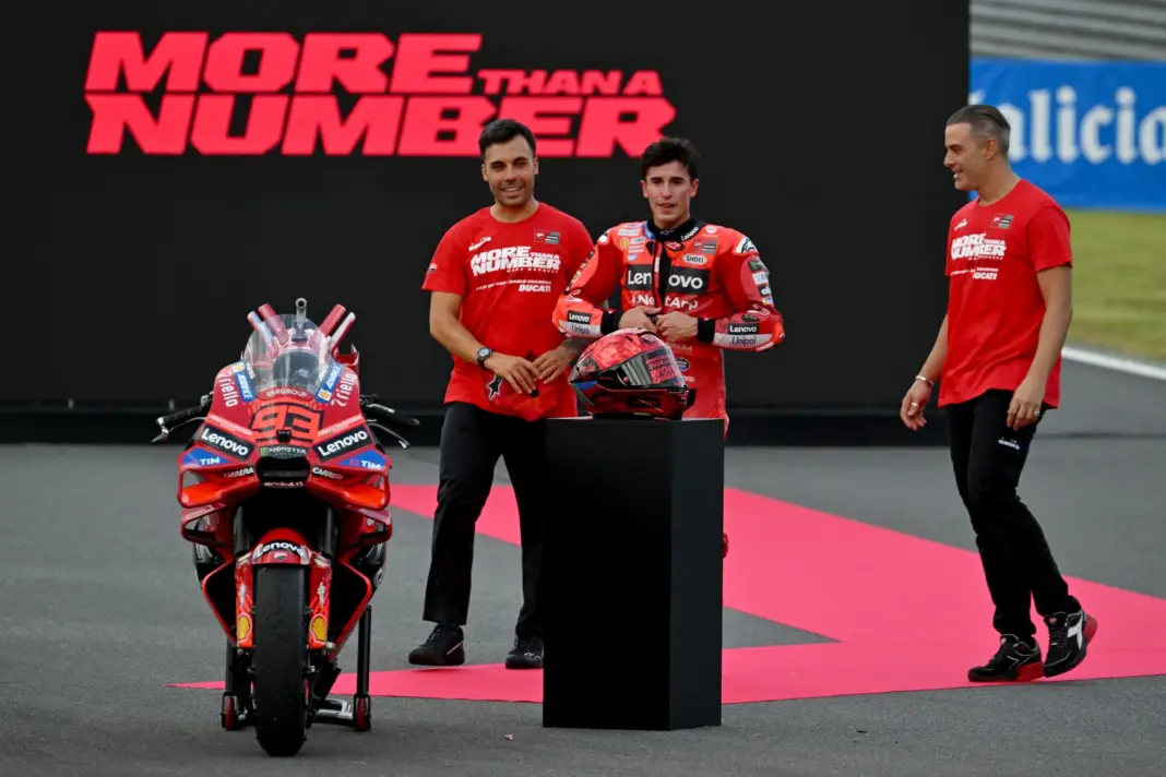Marc Márquez, José Luis Martínez, Javier Ortiz, Ducati, Japán Nagydíj, 2025, vasárnap