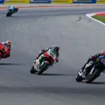 Fabio Quartararo, Johann Zarco, Luca Marini, Katalán Nagydíj, 2025, vasárnap