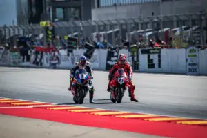 Nicolo Bulega, Toprak Razgatlioglu, Ducati, BMW, Aragónia, 2025, szombat