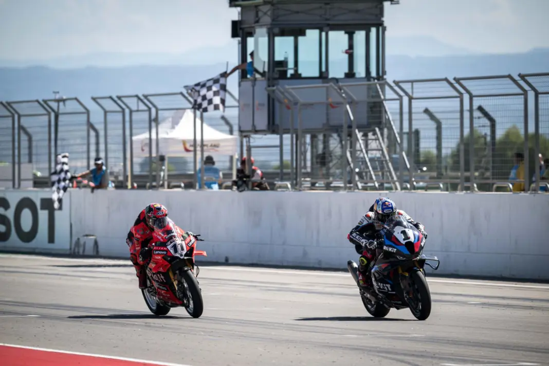 Toprak Razgatlioglu, Nicolo Bulega, BMW, Ducati, Aragónia, 2025, szombat