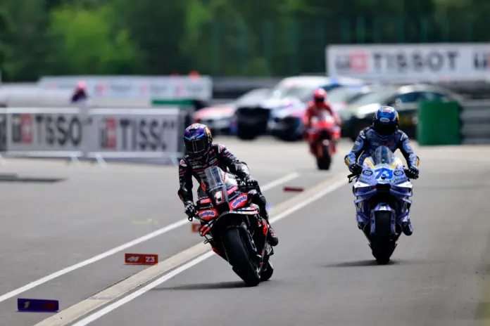 MotoGP, Jorge Martín, Aprilia, Álex Márquez, Gresini, Cseh Nagydíj 2025, szombat