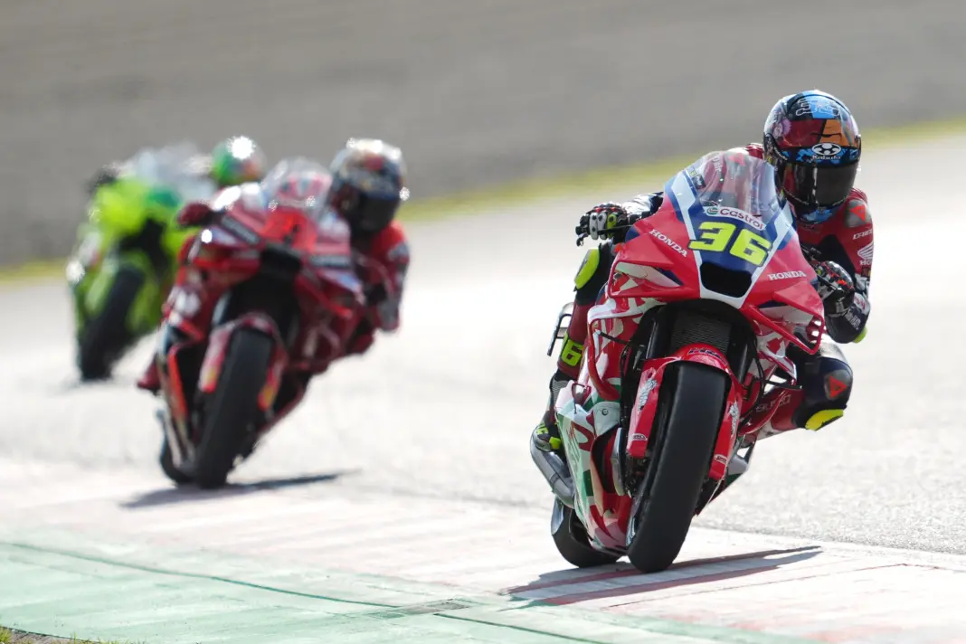 MotoGP, Joan Mir, Honda, Marc Márquez, Ducati, Franco Morbidelli, VR46, Japán Nagydíj 2025, szombat