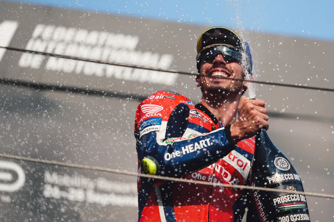 MotoGP, Joan Mir, dobogó, Japán Nagydíj 2025, vasárnap