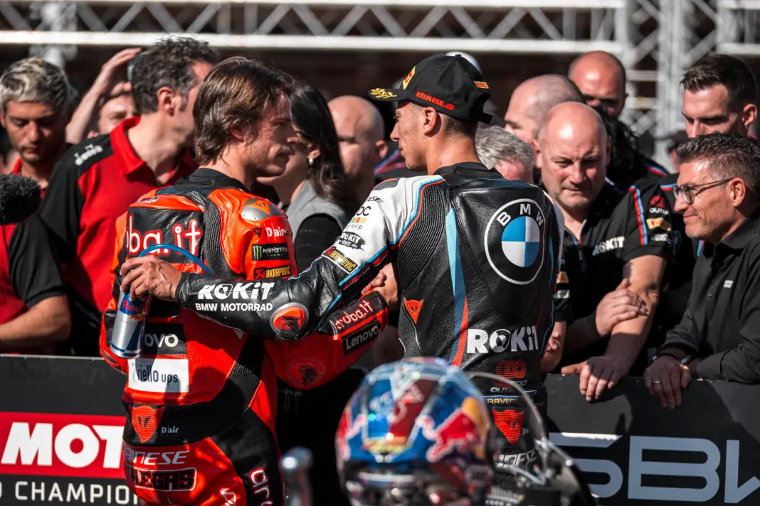 Superbike-vb-, Nicolò Bulega, Toprak Razgatlıoğlu, Estoril 2025, vasárnap
