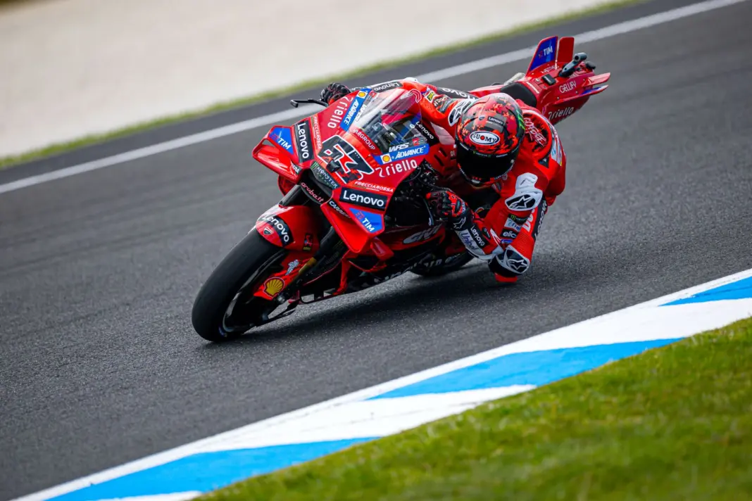 Francesco Bagnaia, Ducati, Ausztrál Nagydíj, 2025, péntek