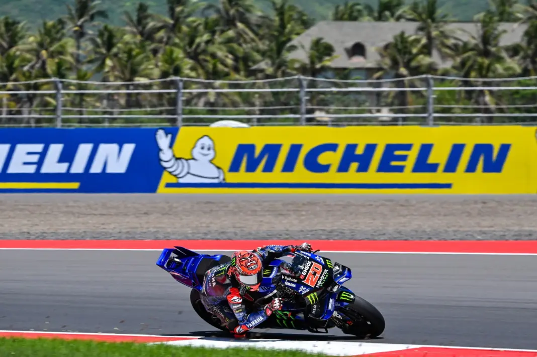 Indonéz Nagydíj, 2025, Fabio Qurtararo, Yamaha, péntek