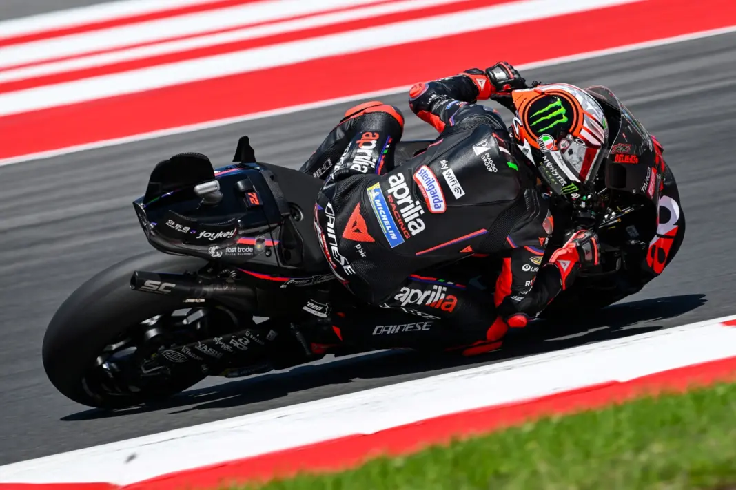 Indonéz Nagydíj, Marco Bezzecchi, 2025, péntek, Aprilia