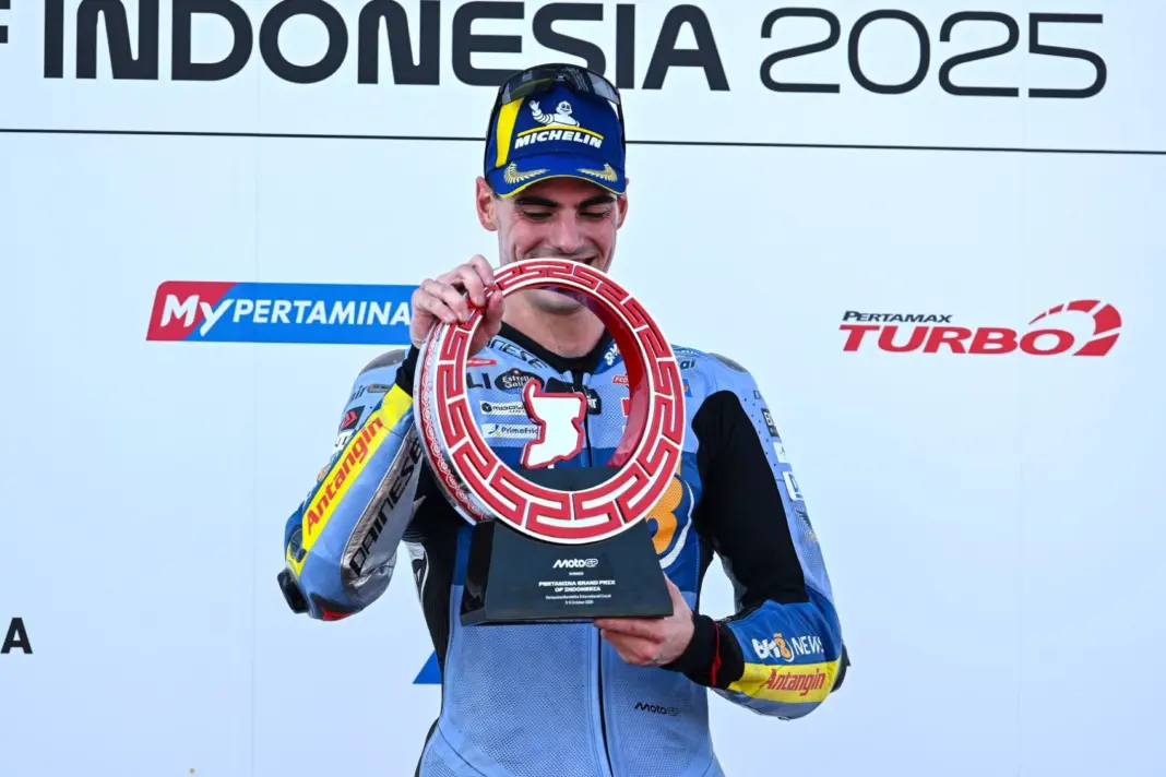 Fermín Aldeguer, Ducati, Indonéz Nagydíj, 2025, vasárnap