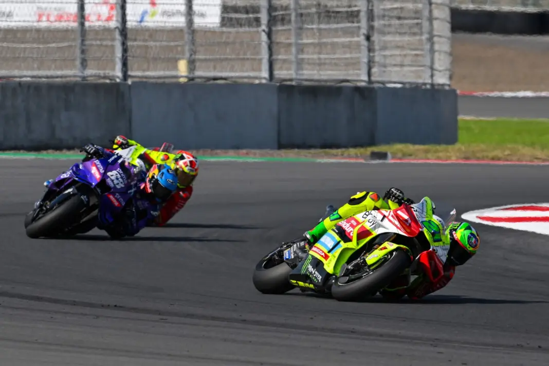 MotoGP, Franco Morbidelli, VR46, Miguel Oliveira, Pramac, Fabio Di Giannantonio, VR46, Indonéz Nagydíj 2025, vasárnap