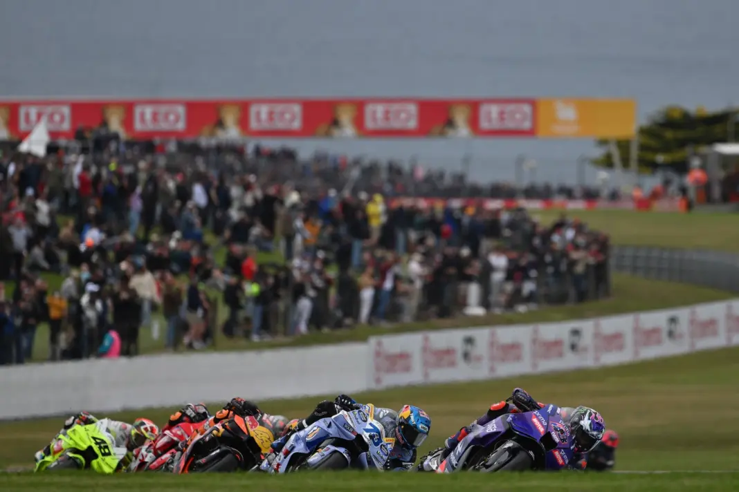 MotoGP, Jack Miller, Pramac, Álex Márquez, Gresini, Pol Espargaró, Tech3, Fabio Di Giannantonio, VR46, Ausztrál Nagydíj 2025, vasárnap