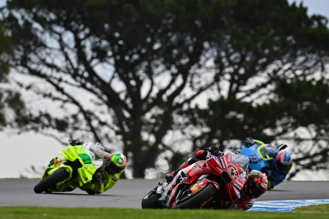 Francesco Bagnaia, Franco Morbidelli, 2025, Ausztrál NagydÍj, szombat