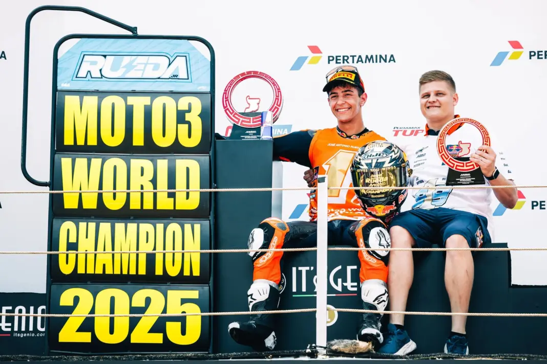 Jose Antonio Rueda, 2025, Indonéz Nagydíj, vasárnaop bajnok, dobogó