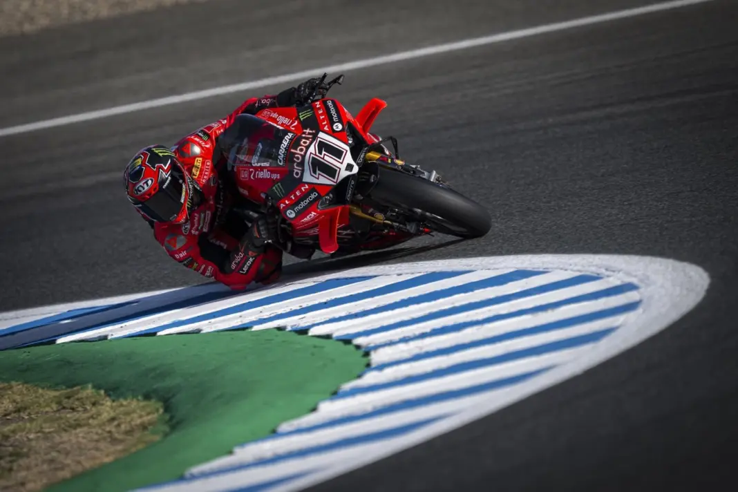 Nicolo Bulega, Ducati, Jerez, 2025, péntek