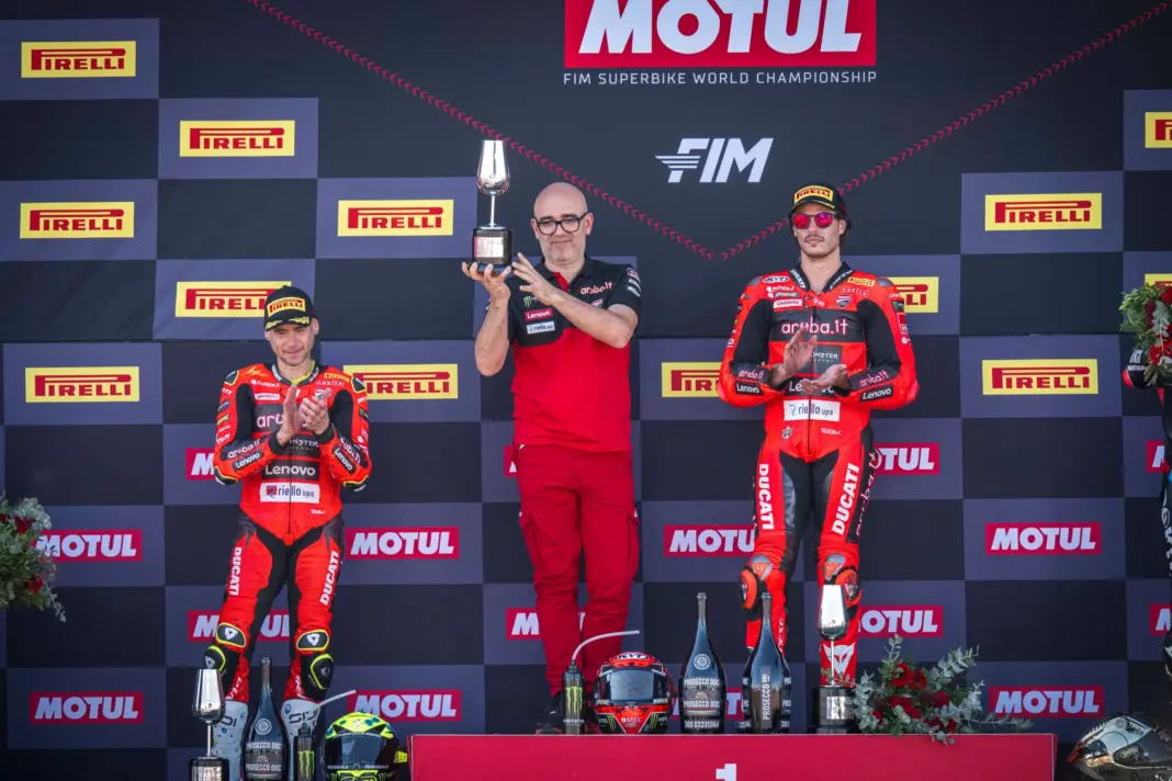 Álvaro Bautista, Nicolo Bulega, Ducati, Jerez, 2025, vasárnap
