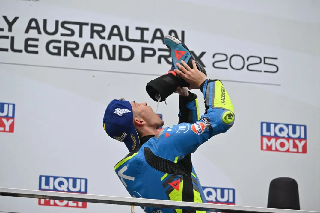 Raúl Fernández, Aprilia, Ausztrál Nagydíj, 2025, vasárnap
