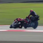 Marc Márquez, Marco Bezzecchi, Indonéz Nagydíj, 2025, vasárnap