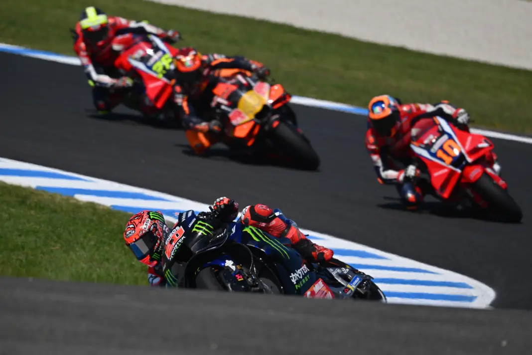 MotoGP, Fabio Quartararo, Yamaha, Luca Marini, Honda, Pol Espargaró, Tech3, Joan Mir, Honda, Ausztrál Nagydíj 2025, szombat