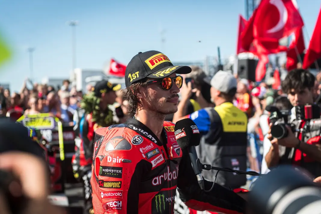 Superbike-vb, Nicolò Bulega, dobogó, Jerez 2025, vasárnap