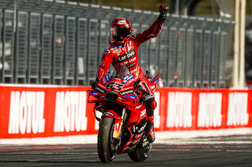 Francesco Bagnaia, Ducati, Japán Nagydíj, 2025, vasárnap