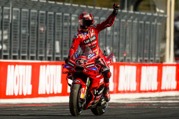 Francesco Bagnaia, Ducati, Japán Nagydíj, 2025, vasárnap