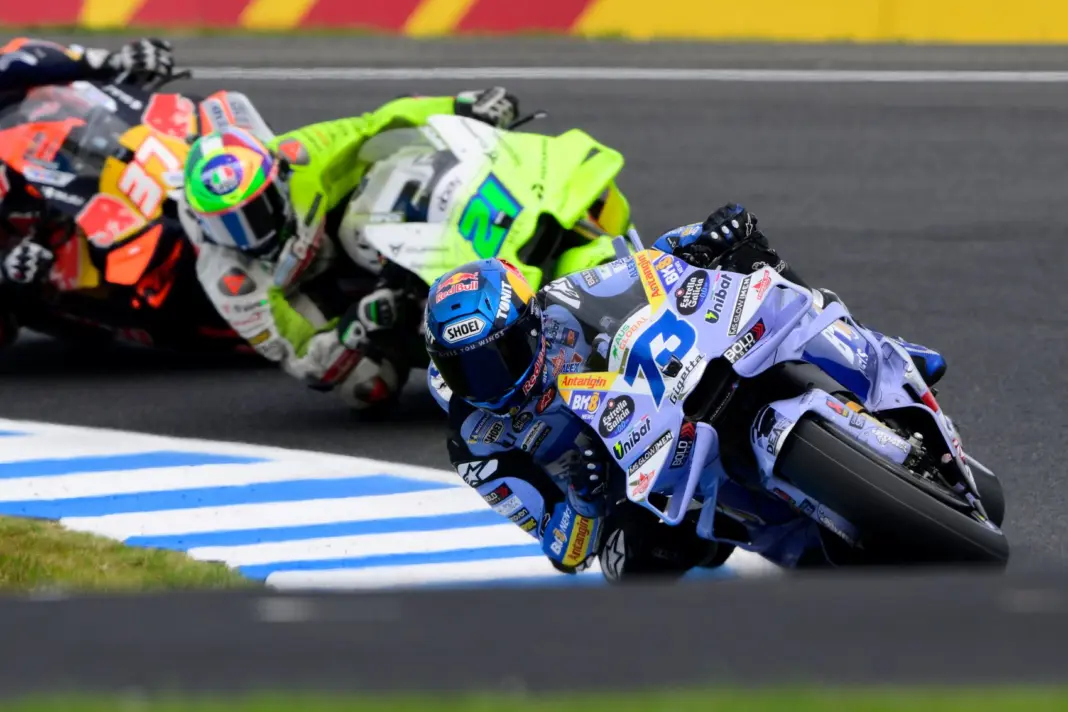 Álex Márquez, Franco Morbidelli, Ducati, Pedro Acosta, KTM, Ausztrál Nagydíj, 2025, péntek
