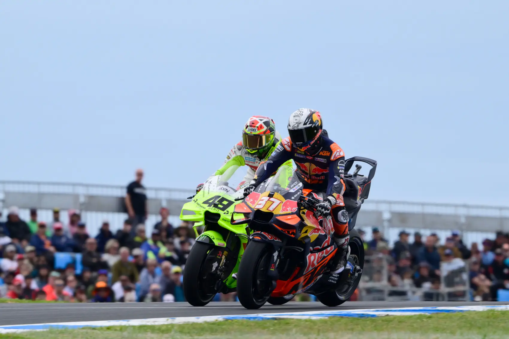 MotoGP, Pedro Acosta, KTM, Fabio Di Giannantonio, VR46, Ausztrál Nagydíj 2025, vasárnap