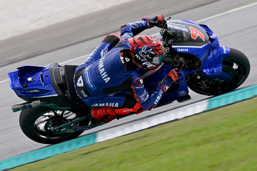 Yamaha, Augusto Fernández, V4, Maláj Nagydíj, 2025