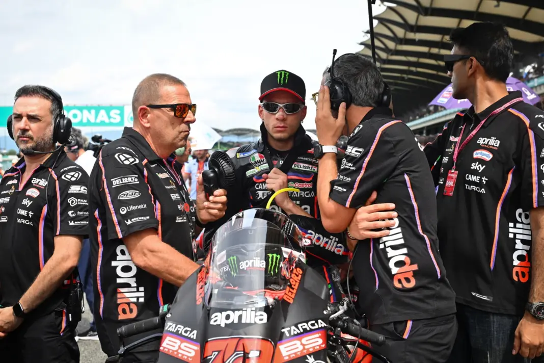 Marco Bezzecchi, 2025, Maláj Nagydíj, Aprilia