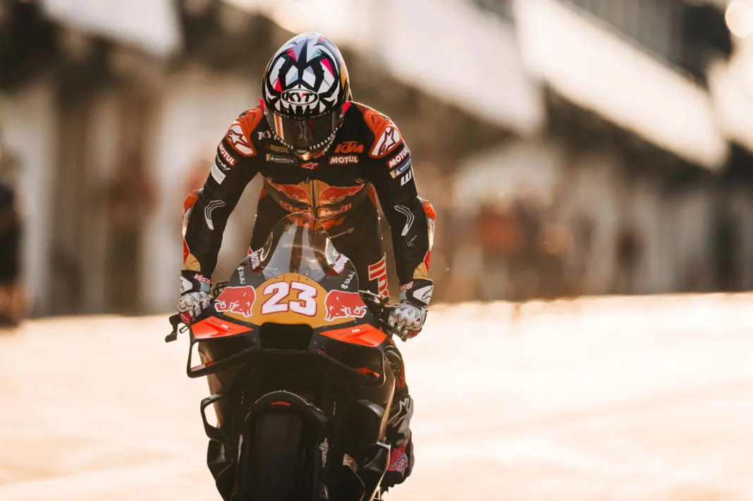 Enea Bastianini, 2025, KTM, valenciai teszt