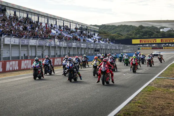 Superbike-vb, rajt, 2025, Jerez