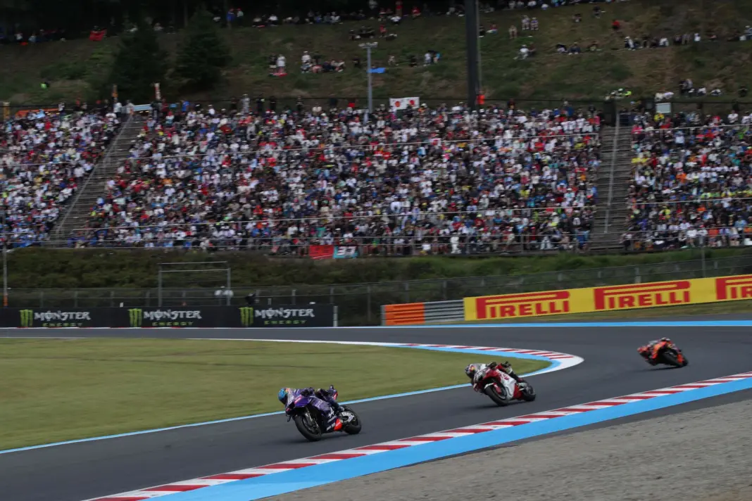 Miguel Oliveira, Yamaha, Somkiat Chantra, Honda, Maverick Vinales, KTM, Japán Nagydíj, 2025, vasárnap