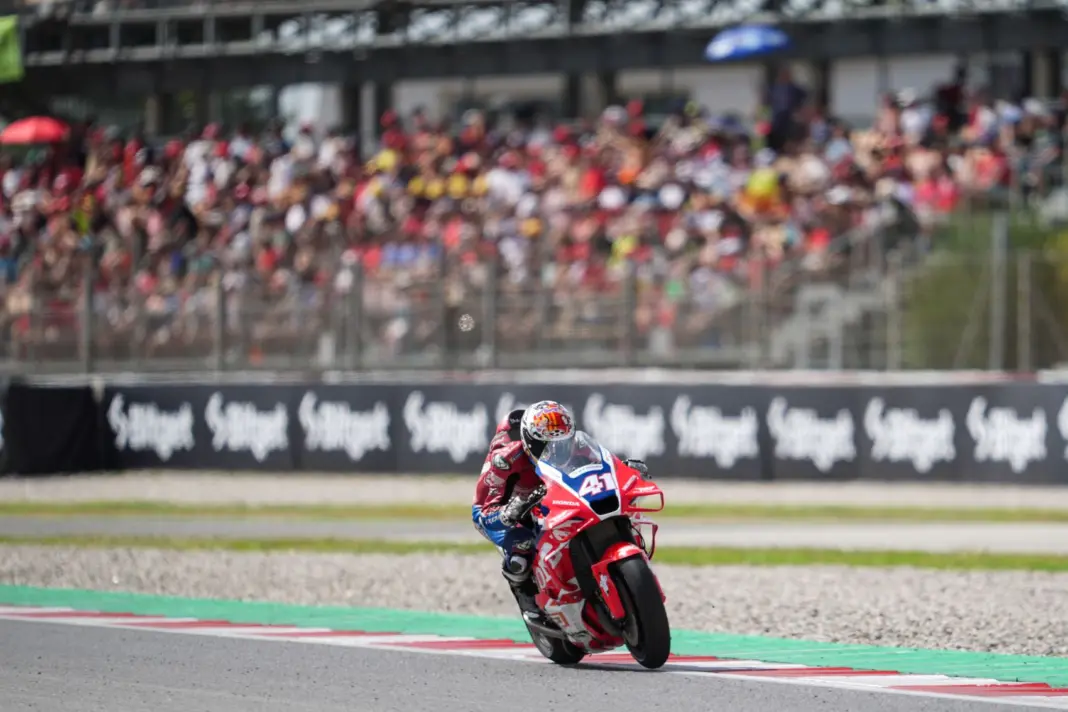 Aleix Espargaró, Honda, Katalán Nagydíj, 2025, vasárnap