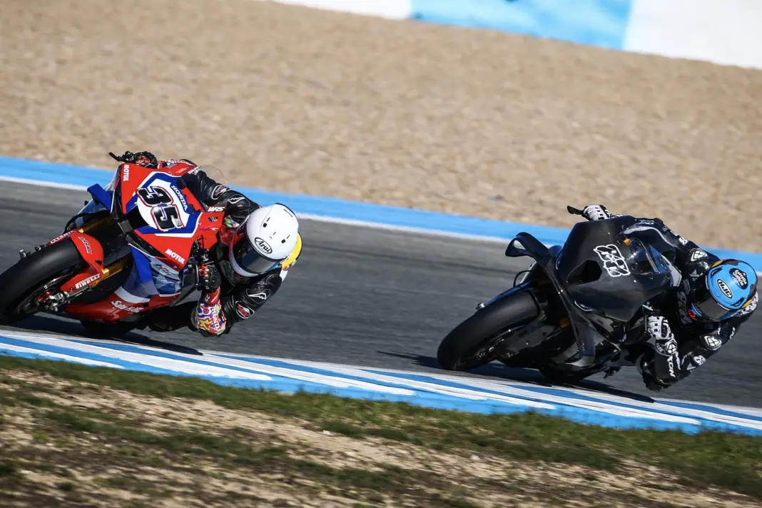 Superbike. teszt, 2025, Somkiat Chantra, Miguel Oliveira, Jerez