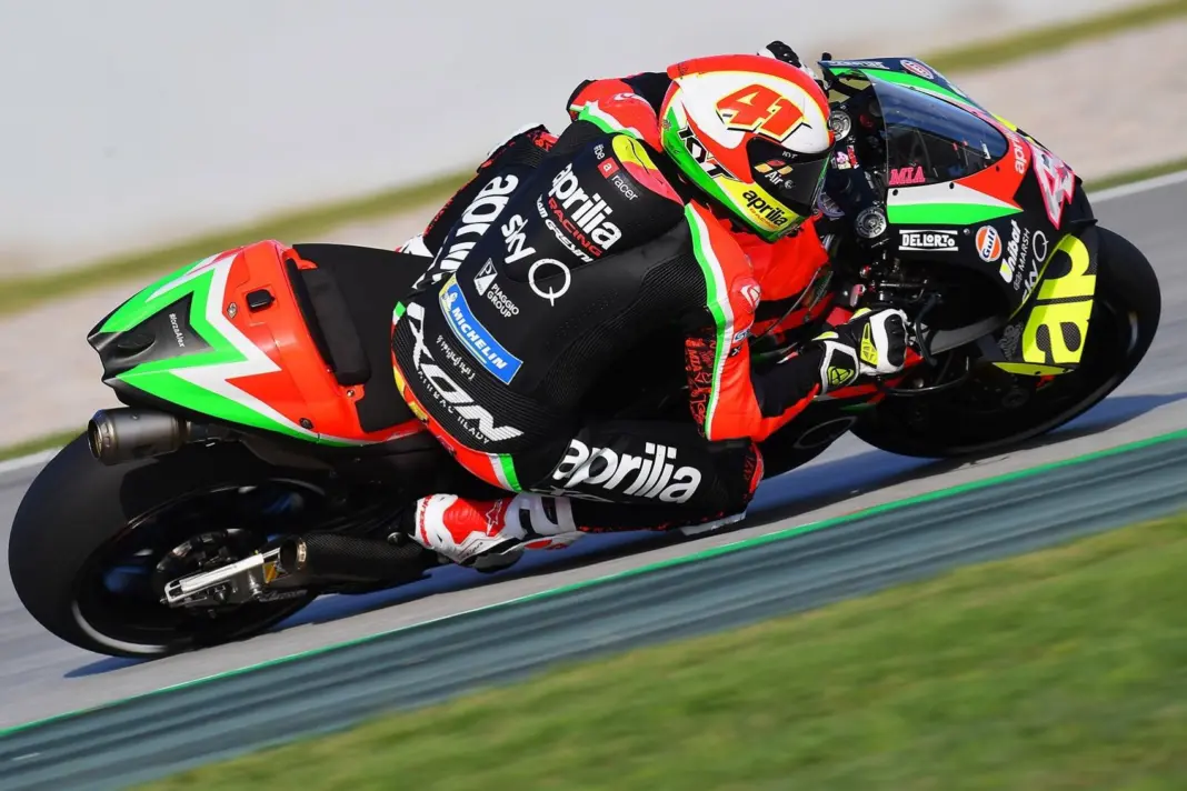Aleix Espargaró, Aprilia, Katalán Nagydíj, 2020, szombat