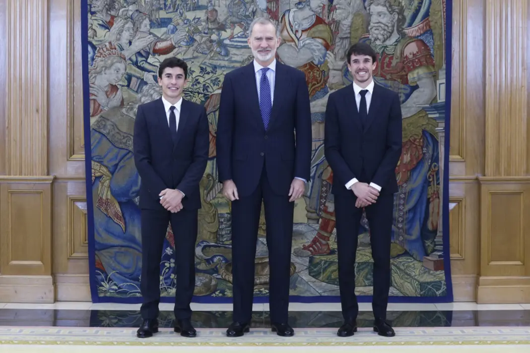 Álex Márquez, Marc Márquez, 2025, VI. Fülöp spanyol király