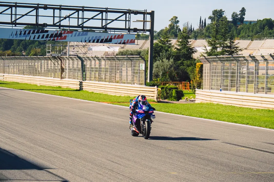 Izan Guevara, 2025, Valencia, teszt, M1, Yamaha