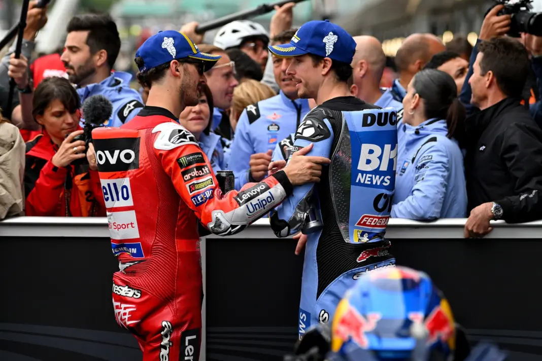Álex Márquez, Francesco Bagnaia, 2025, Ducati, Gresini, Brit Nagydíj