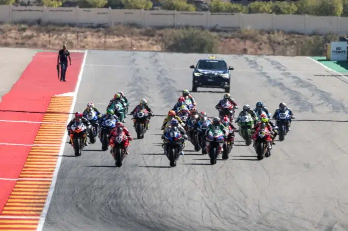 Superbike-vb, 2025, Aragónia, rajt