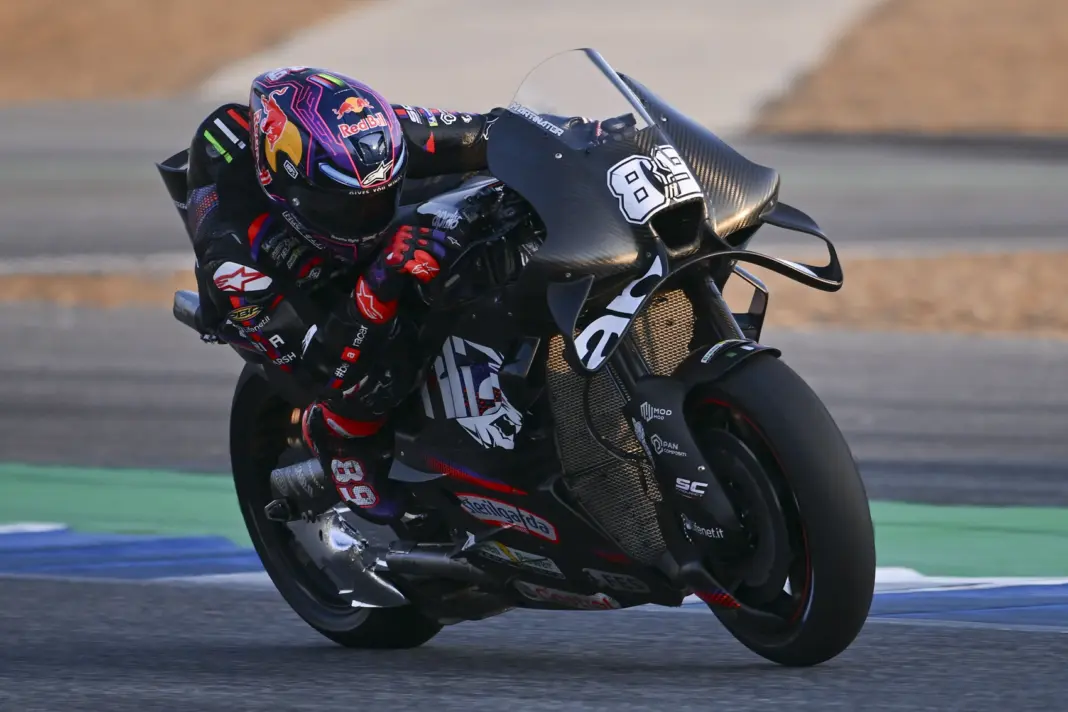 Jorge Martin, Buriram, Aprilia, teszt,2026