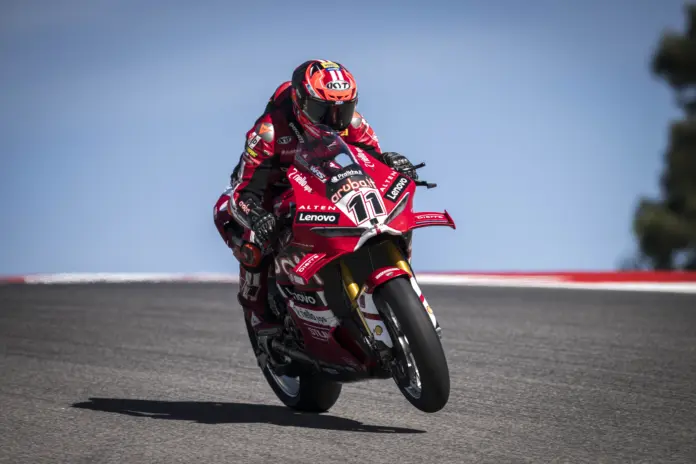 Superbike-vb, Nicolò Bulega, Ducati, Portimão 2026, péntek
