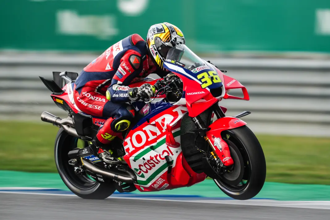 MotoGP, Joan Mir, Honda, Thai Nagydíj 2026, péntek