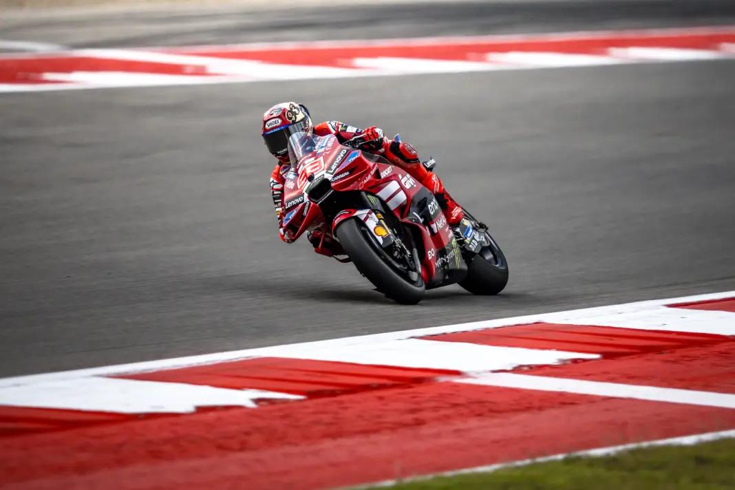 Marc Márquez, Ducati, USA Nagydíj, 2026, vasárnap