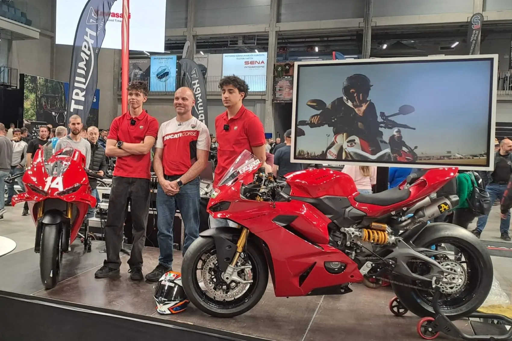 Farkas Kevin,. Talmácsi Gábor, Kecskés Bence, Ducati, 2026